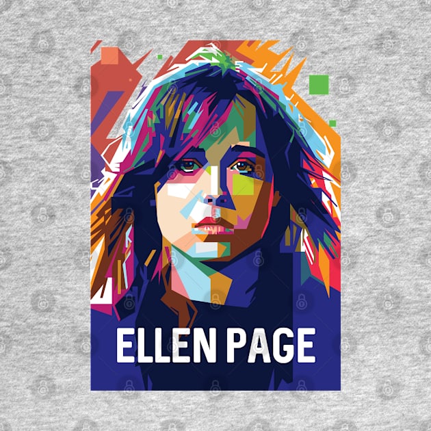 Ellen Pop Art Page by Laksana Ardie Store